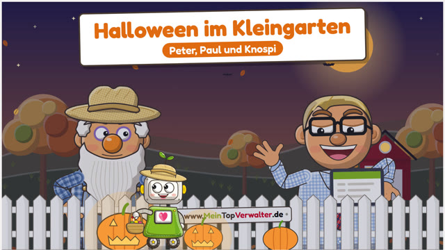 Peter und Paul: Halloween im Kleingarten