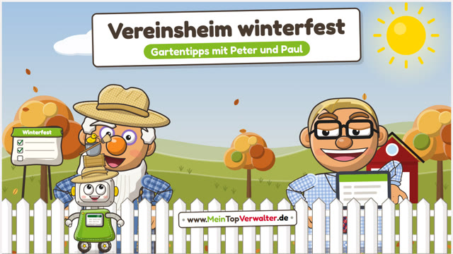 Peter und Paul: Vereinsheim winterfest