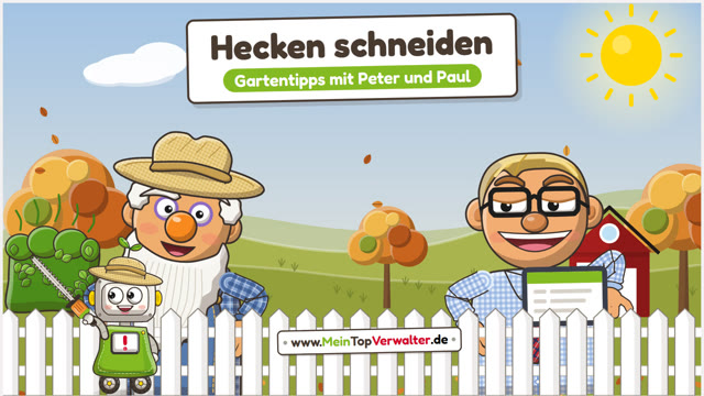 Peter und Paul: Hecken schneiden