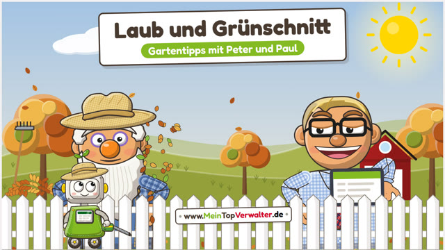 Peter und Paul: Laub und Grünschnitt