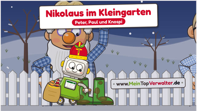 Peter und Paul: Nikolaus im Kleingarten
