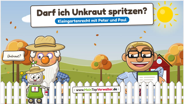 Peter und Paul: Darf ich Unkraut spritzen?
