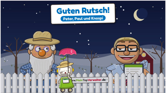 Peter und Paul: Guten Rutsch!