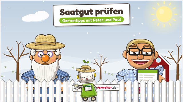 Peter und Paul: Saatgut prüfen