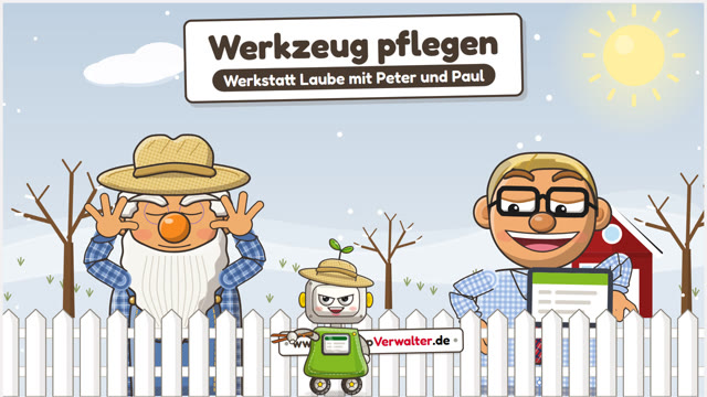 Peter und Paul: Werkzeug pflegen