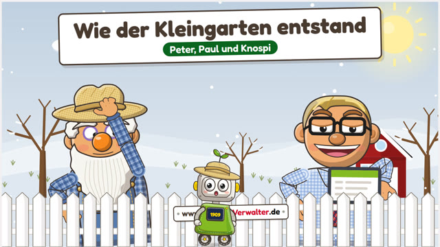 Peter und Paul: Wie der Kleingarten entstand